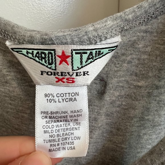 Hard Tail Tank Top Gray XS NWOT - Picture 5 of 5